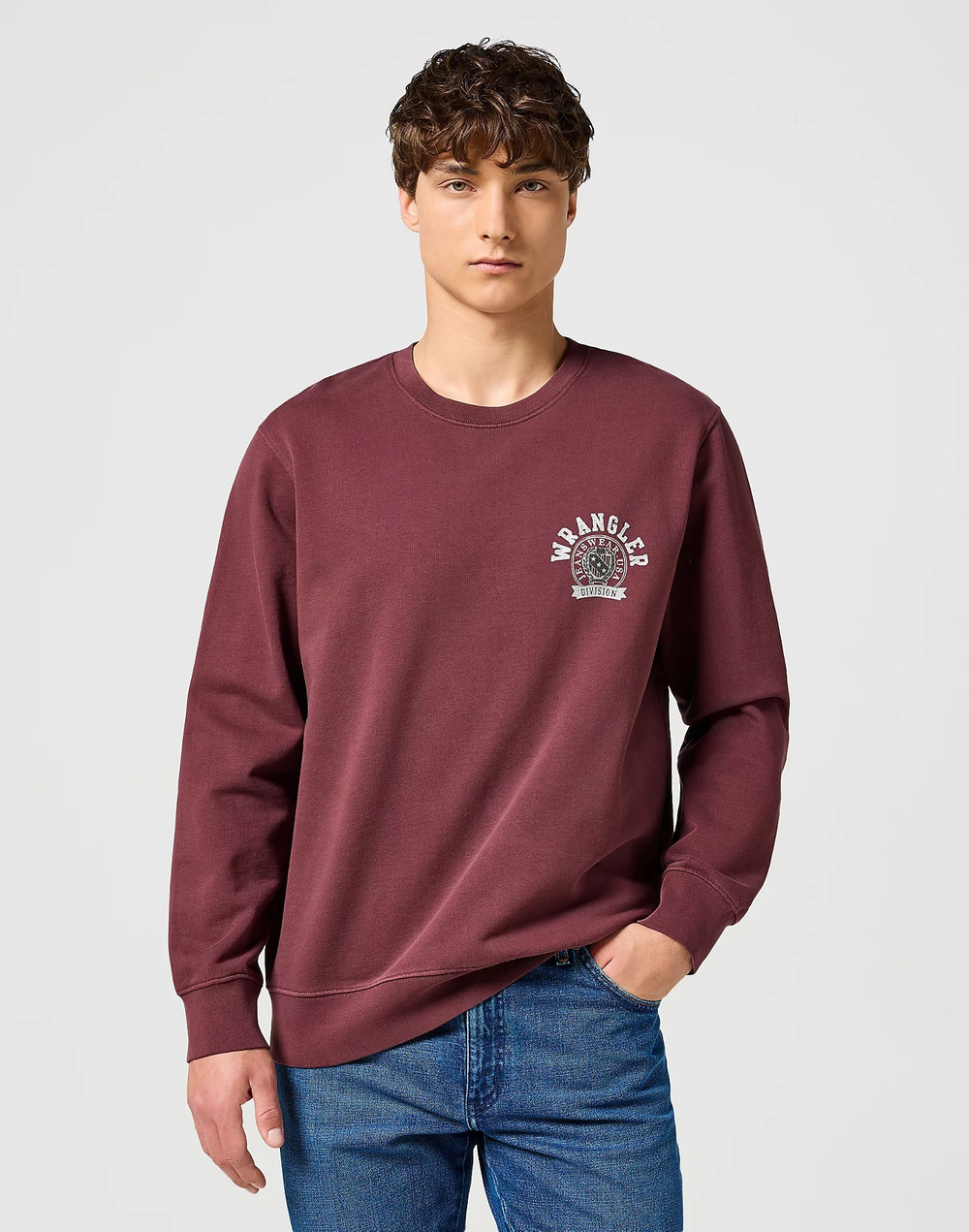 Толстовка мужская WRANGLER CREWNECK SWEATSHIRT