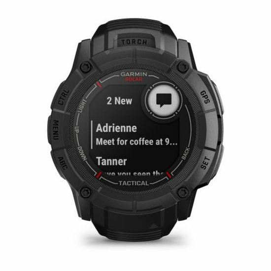 Смарт-часы Garmin Instinct 2X Solar - Tactical Edition, Black 010-02805-03