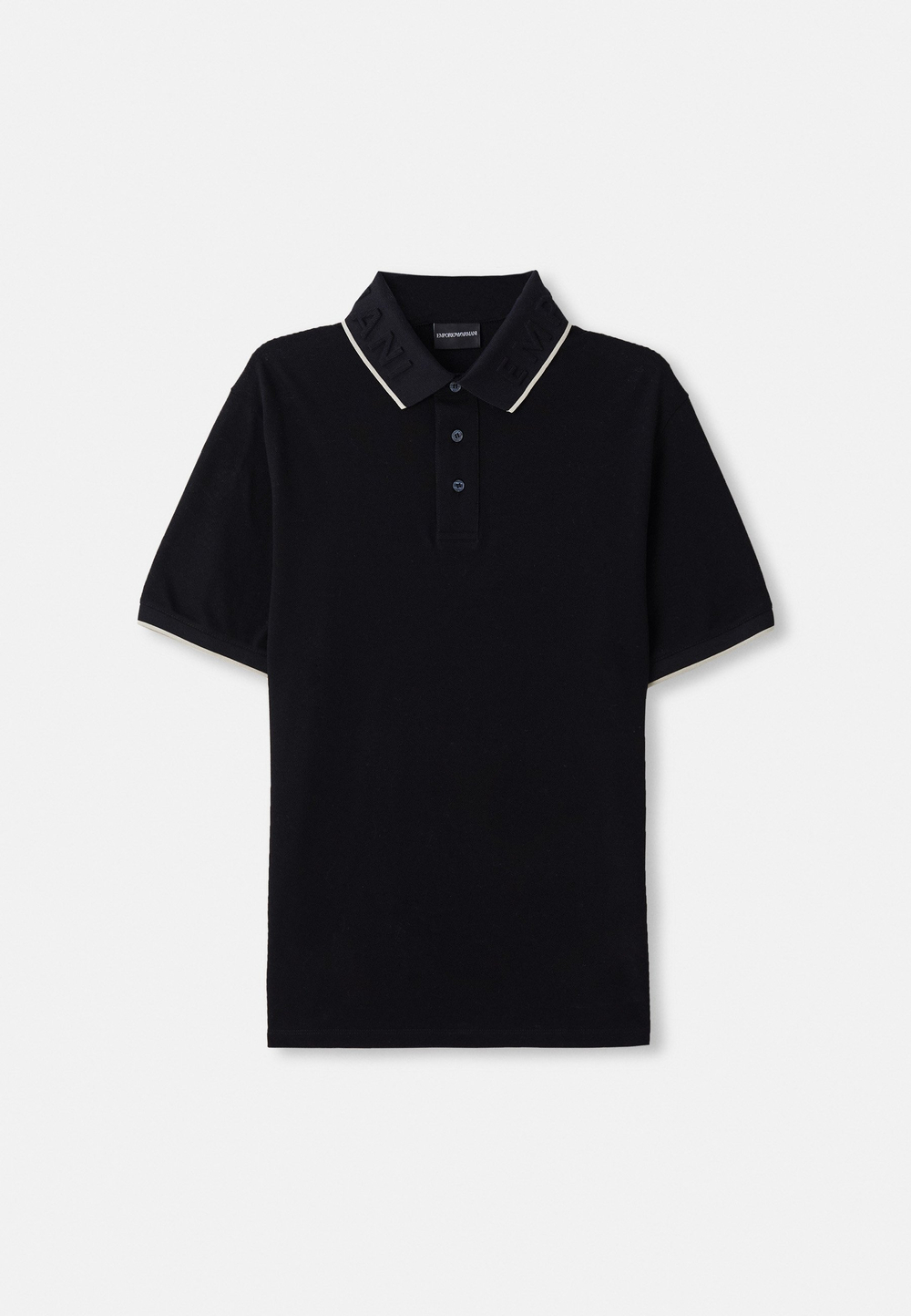 Emporio Armani Футболка-поло - Чёрный