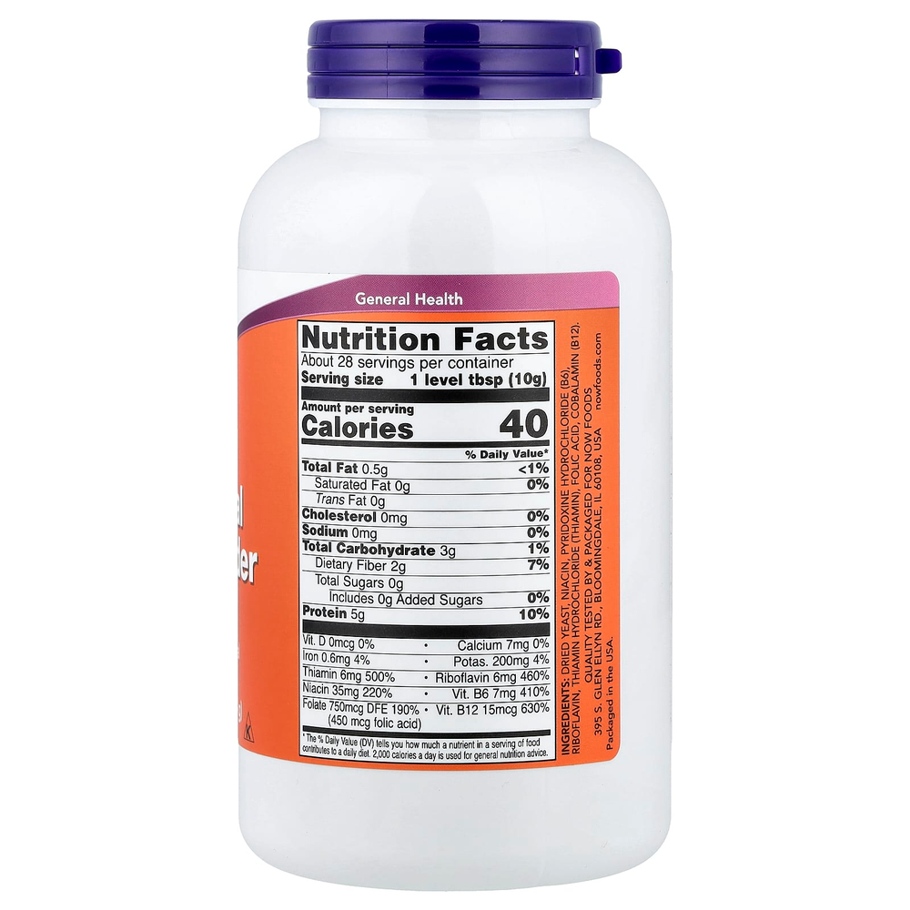 NOW Foods, пищевые дрожжи в порошке, 284 г (10 унций)