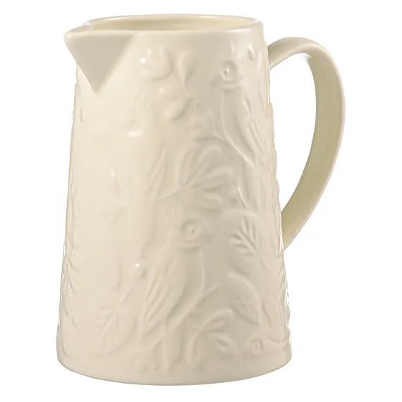 Кувшин birds of paradise, 980 мл, кремовый