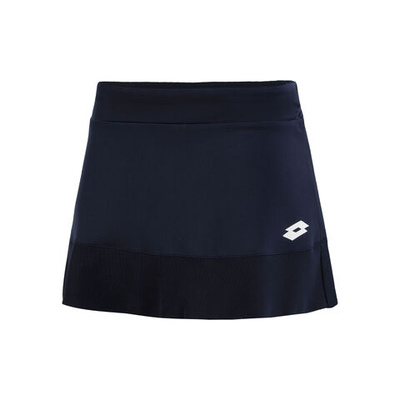 Женская теннисная юбка Lotto Squadra II PL Skirt Women - Dark Blue, White