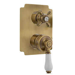 Смеситель для ванны/душа встроенный Migliore Ermitage 18617  бронза купить