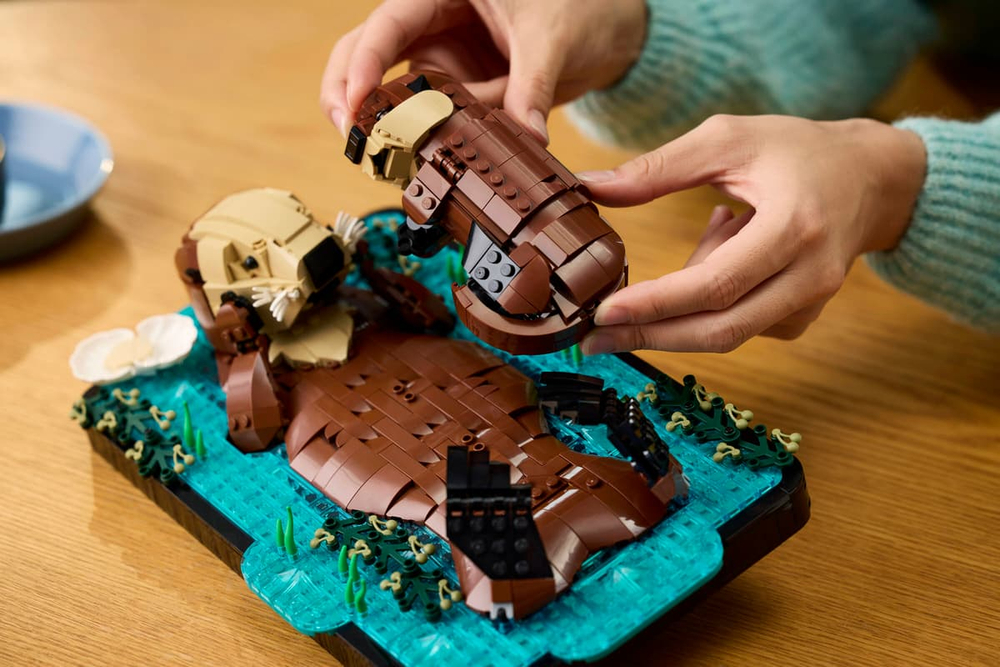 Конструктор LEGO Ideas 21366 Floating Sea Otters