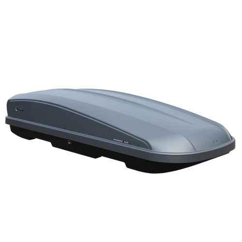 Автобокс на крышу автомобиля "Winner 425" двустороннее открывание (графит дастинг) / Евродеталь