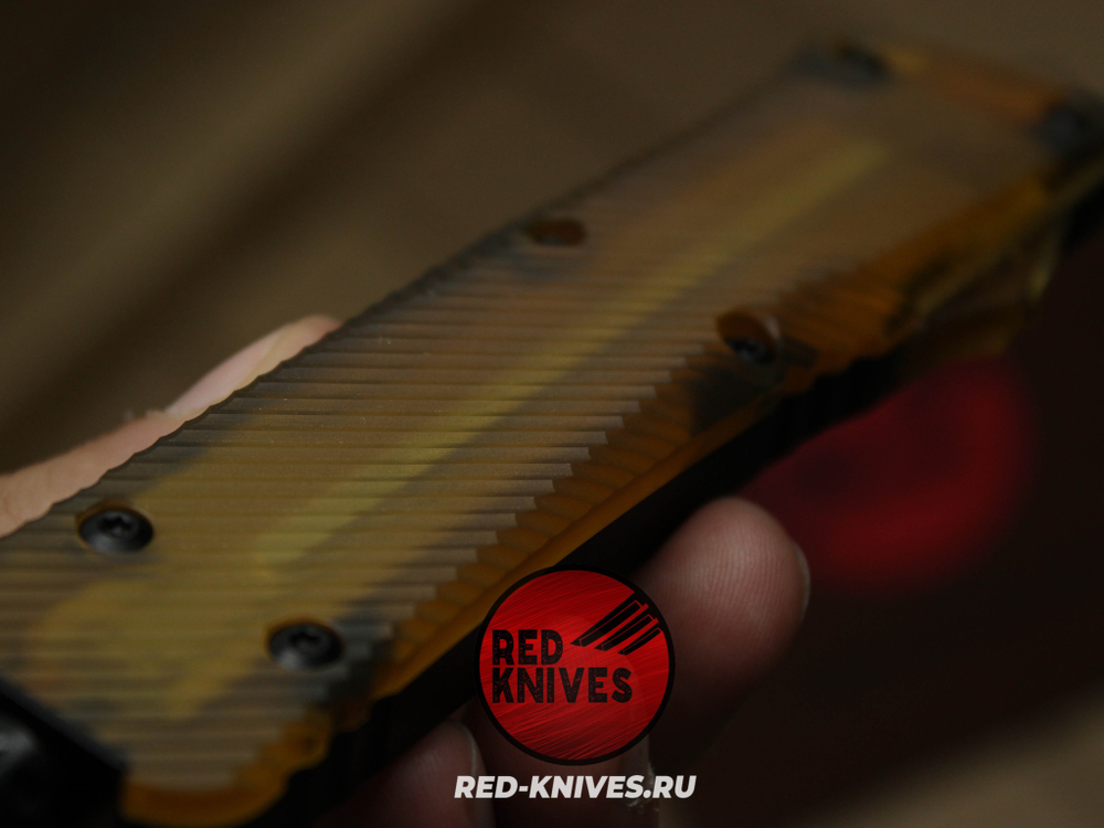 Нож Microtech Troodon Ultem Magnacut D/E PS - черный клинок RK/Н120