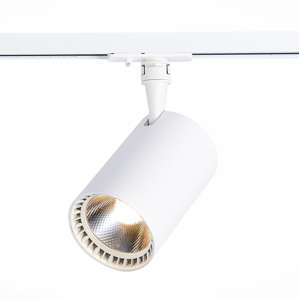 ST351.546.30.24 Св-к трек. Белый LED 1*30W 4000K 2 700Lm Ra?80 24° IP20 L139xW89xH194 100-240V Однофазная трековая система
