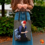 Сумка шоппер с принтом Моя геройская академия