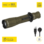 Фонарь ARMYTEK DOBERMANN PRO MAGNET USB OLIVE теплый,  F07501WO