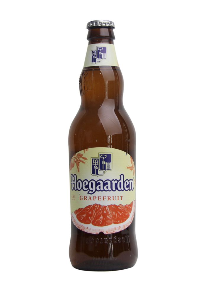 Пиво &quot;Hoegaarden Grapefruit&quot; нефильтрованное 0.44 л.ст/бутылка