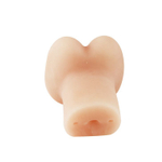 Мастурбатор вагина + анус с выносным пультом (Цвет: телесный)