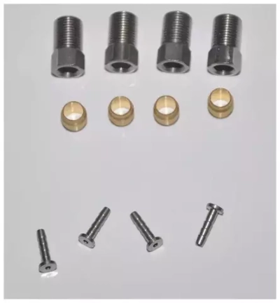 Набор для ремонта гидравлических тормозов SHIMANO  XTR 2007-2010. XT 2008-2010. LX. SLX. Deore: бела