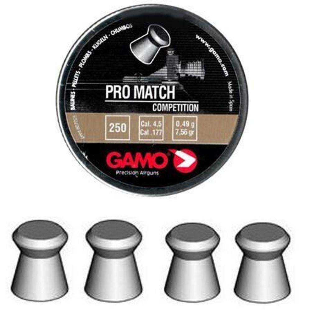 Пули Gamo Pro Match Cal. 4,5 250 шт