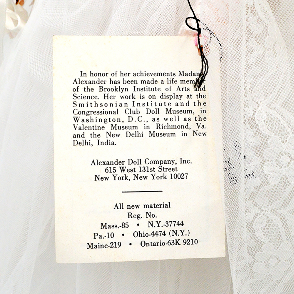 Коллекционная кукла. Невеста ELISE #1685. Madame Alexander. Нью-Йорк, США. 1970-е.