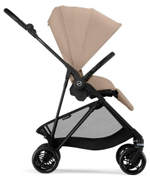 Прогулочная коляска Cybex Melio Carbon New Almond Beige с дождевиком