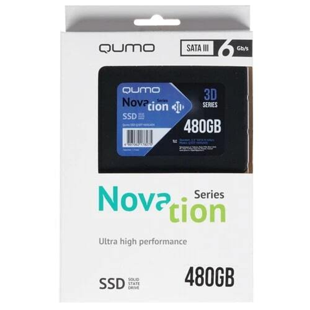 Накопитель SSD 2.5'' Qumo Q3DT-480GAEN 480 ГБ