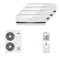 Мульти сплит-система AUX на 4 комнаты (25+25+25+25 кв.м.) Free Match