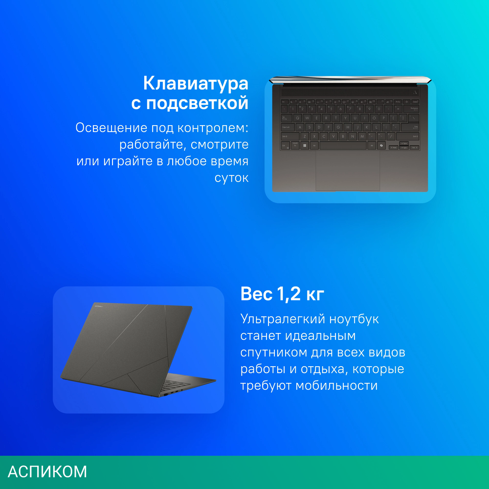 Ноутбук Asus Zenbook S 14 OLED UX5406SA-PV055W
