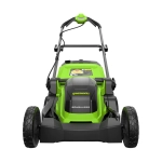 Газонокосилка аккумуляторная Greenworks GD40LM411 40В (1 x 4 Ач, ЗУ) нож 41 см, 2521007UB