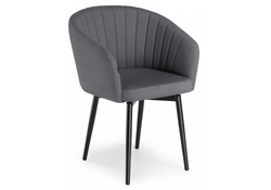 Стул на металлокаркасе Моншау крутящийся velutto 32 / черный