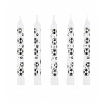 Свечи для торта «Футбольные мячи» 8 см, 5 шт.