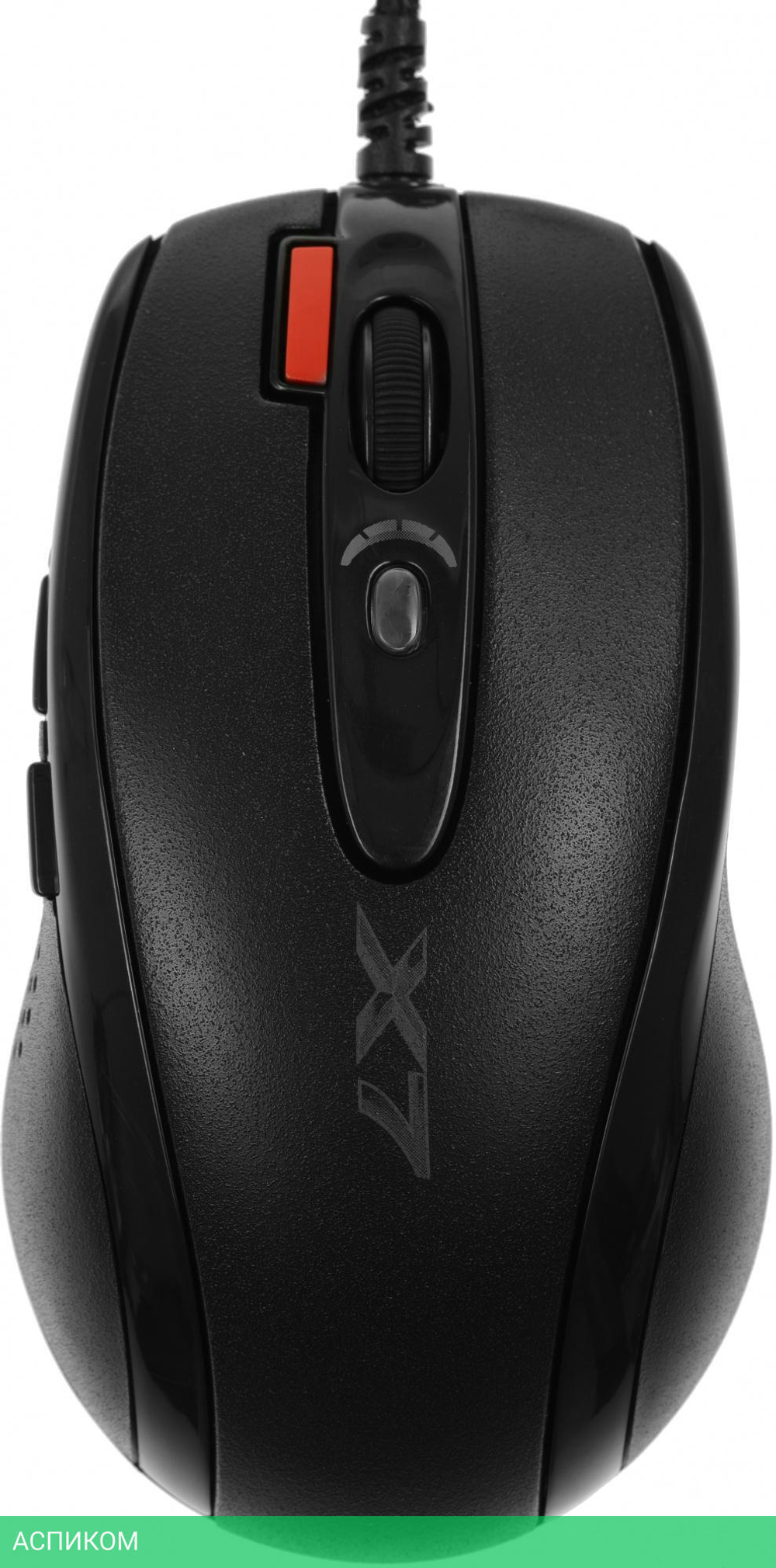 Мышь A4Tech X-7120 + коврик X7-200MP черный