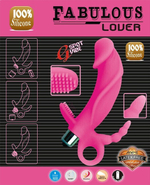 Cиликоновый вибратор для G-стимуляции Fabulous Lover, розовый (Цвет: розовый)