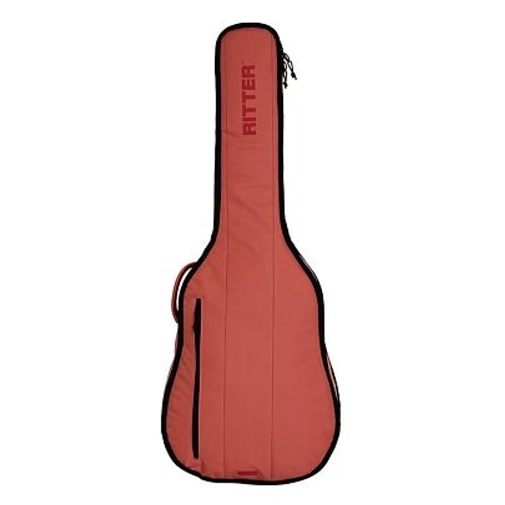 RITTER RGE1-C/FRO Чехол для классической гитары. Серия: Evilard. Цвет: Flamingo Rose. Защитный слой: 13 мм+10 мм. Карманы: 1. Рюкзачные ремни. Светоотражающий логотип.