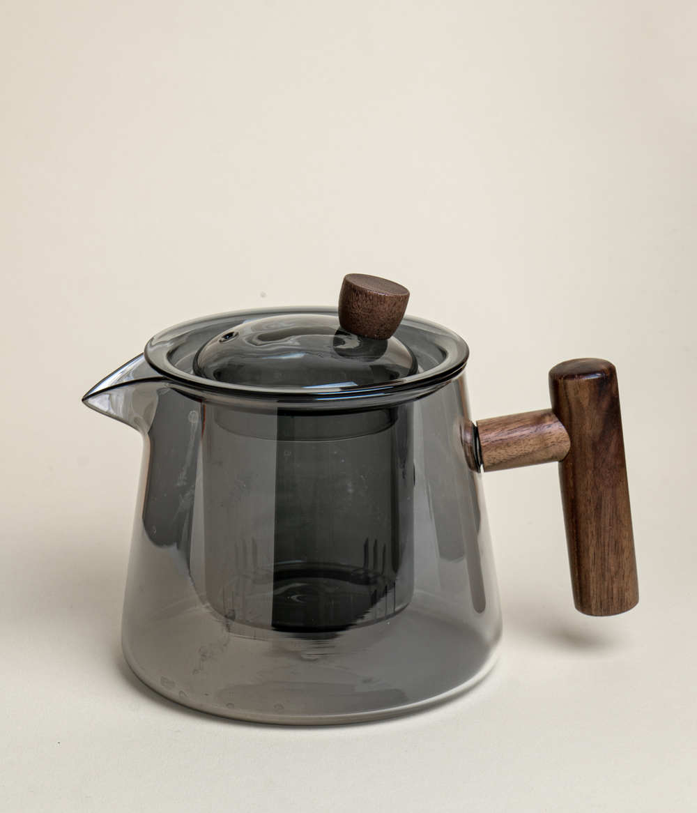 Чайник из огнеупорного стекла 750 мл