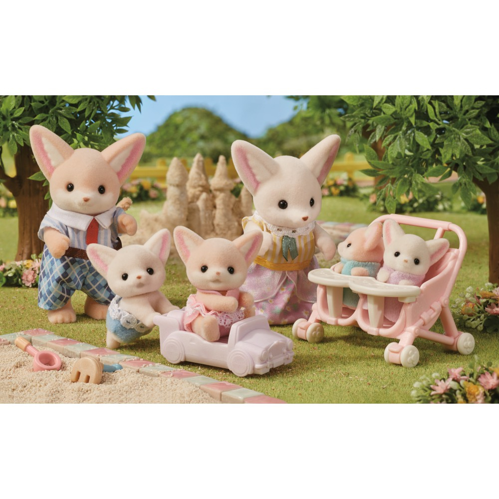 Epoch 5696 — Sylvanian Families «Семья пустынных лисков» 5696 — фото 4