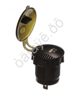 Гнездо прикуривателя универсальное USB-A USB QC3,0 и USB-C PD, 3A NEW GALAXY 738038