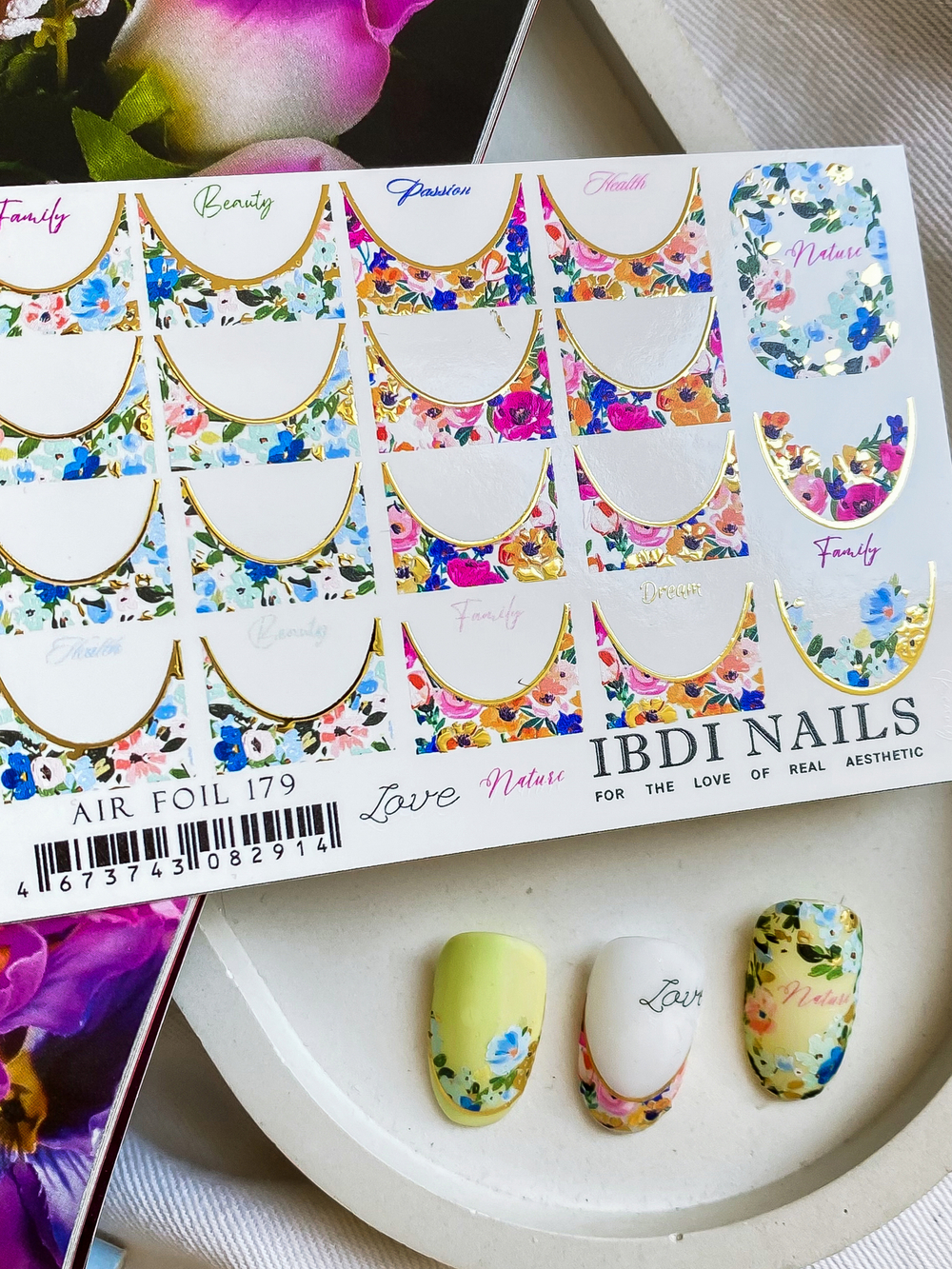 IBDI NAILS, Слайдер-дизайн № 179