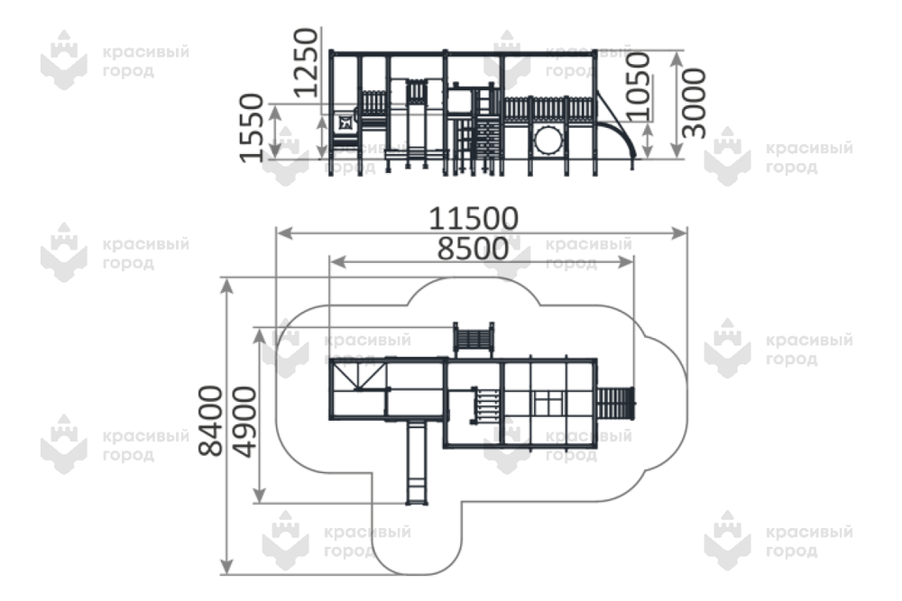 Игровой комплекс Эко Прогресс