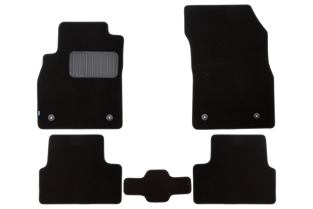 Коврики в салон Klever Premium CHEVROLET Cruze 2009-2012, 2012-2015, седан, хэтчбек, 5 шт. (текстиль) Klever.KLEVER03081322110KH