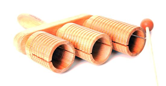 XT-3 Агого тон-блок деревянный, с палочкой, Fleet