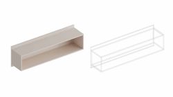 Полка настенная №1 "Тефия" 1300