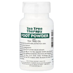 Tea Tree Therapy, антисептическая пудра для ног с маслом чайного дерева, без запаха, 85 г (3 унции)