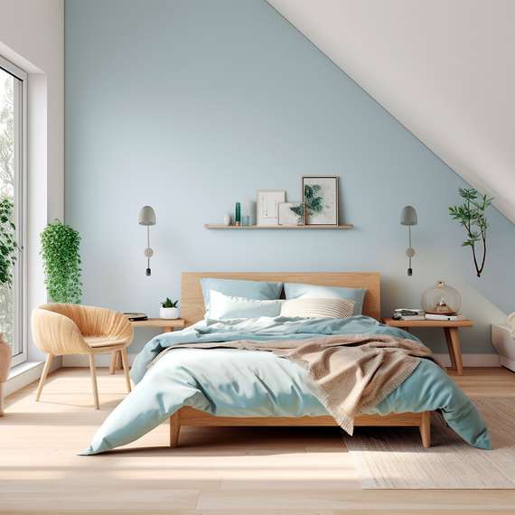 Светильник настенный Fedd, Ø48х63 см, бежевый