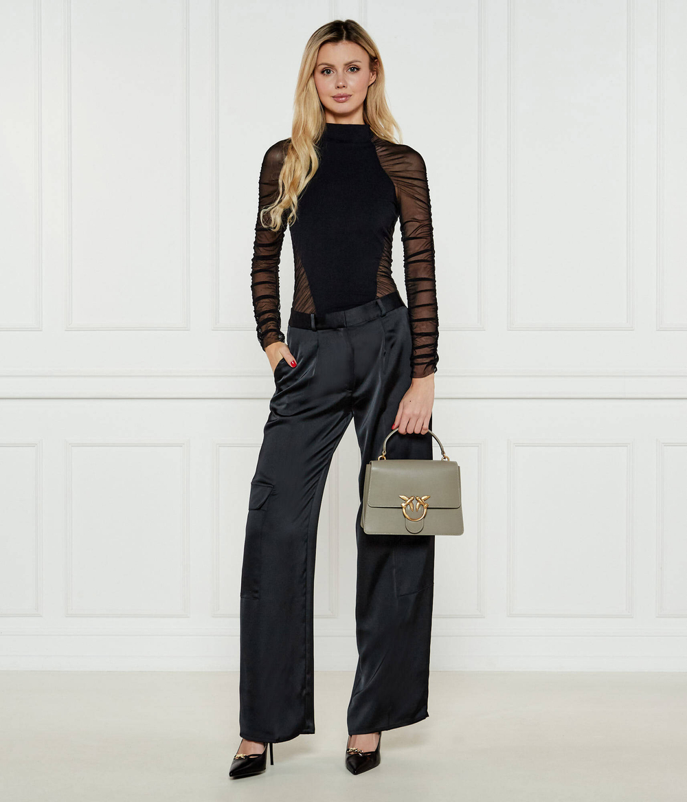 Сумка-трапеция LOVE ONE Pinko - серый(100066 A0F1)