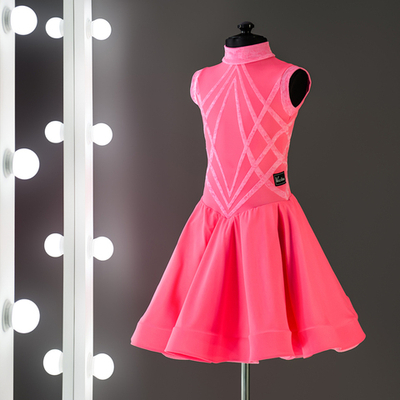 Amelia 7-02-02-B Рейтинговое платье для спортивных бальных танцев | Vasileva Dance