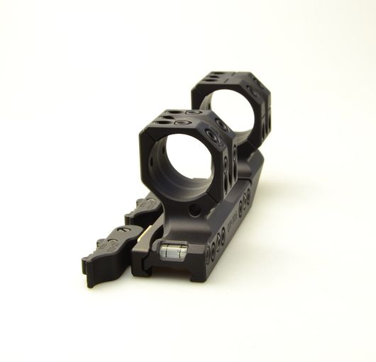 Тактический быстросъемный кронштейн SPUHR D30мм для установки на Picatinny, H38мм, без наклона, с выносом (QDP-3016)