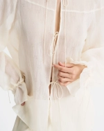 Блуза из органзы