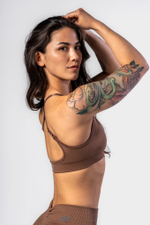 Топ Medium-Support Sports Bra TOTALLY SEAMLESS 305 Коричневый