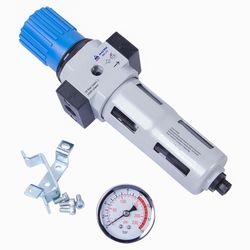 МАСТАК (691-31) Фильтр влагоотделитель с редуктором 3/8", 16 бар