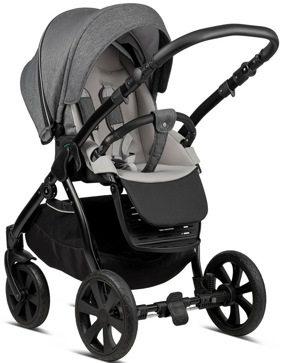 Детская коляска Noordi Fjordi 2 в 1 1132813/1302813 Dark Grey