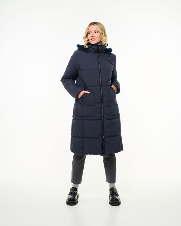 Пальто женское 4747-121/FUR-FW22 Dixi Coat