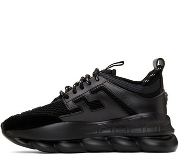 Кроссовки Versace Chain Reaction 2 Chainz All Black