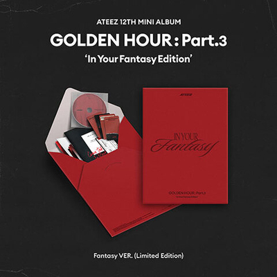 Альбом ATEEZ - GOLDEN HOUR : Part.3 In Your Fantasy Edition (Limited)