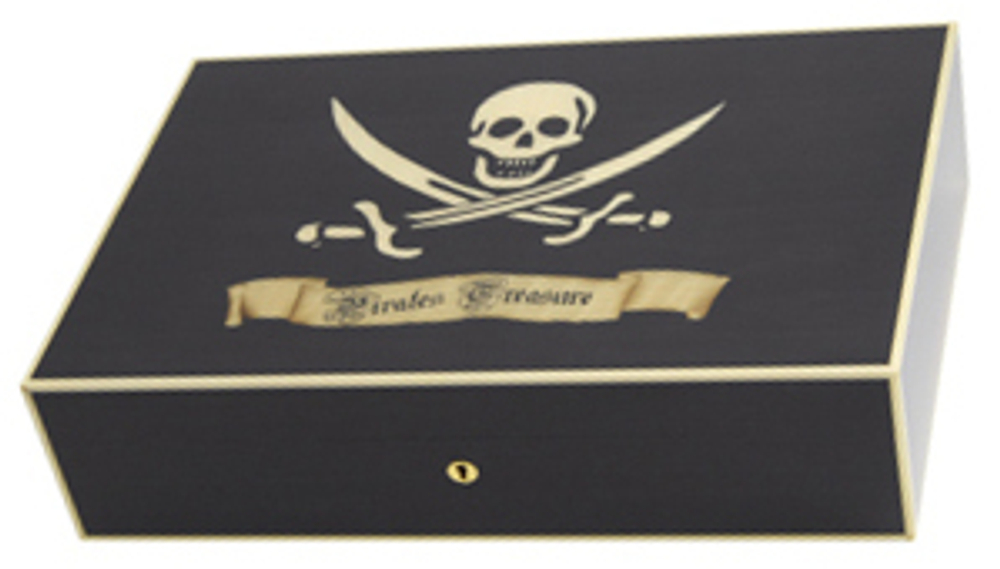 Хьюмидор Elie Bleu Pirates black Sycamore 110 cigars