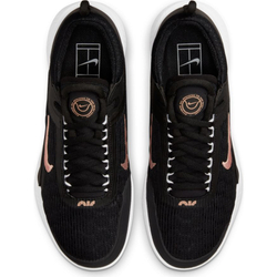 Женские Кроссовки теннисные Nike Zoom Court NXT W - black/metalic red bronze/white